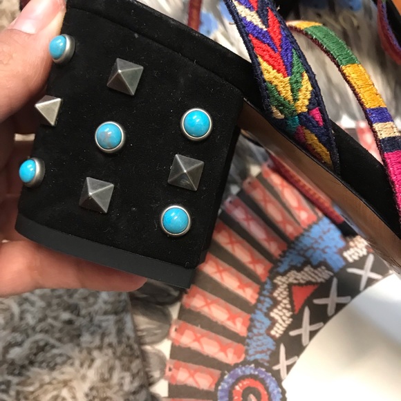 Valentino studded sandals size 40 - Picture 2 of 3